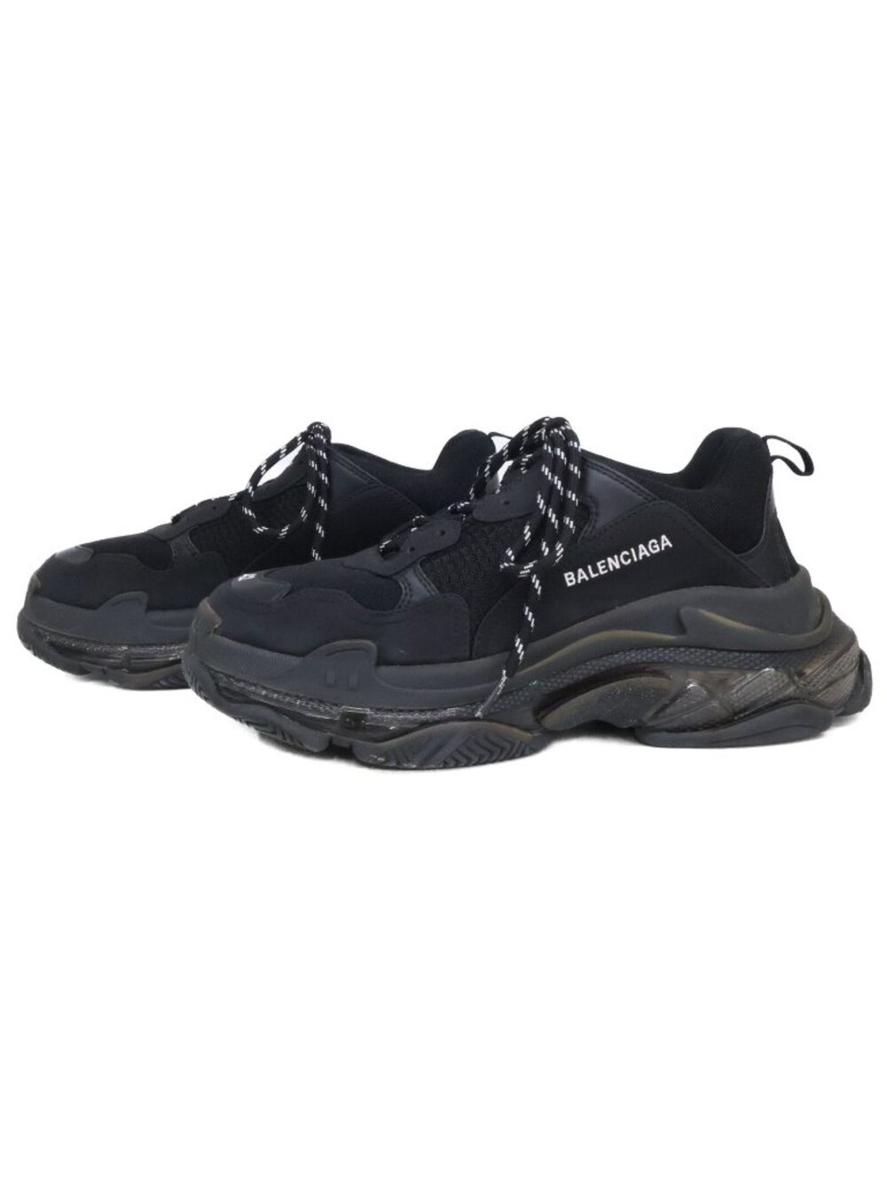 Balenciaga Triple S Clear Sole Low-Top Sneakers